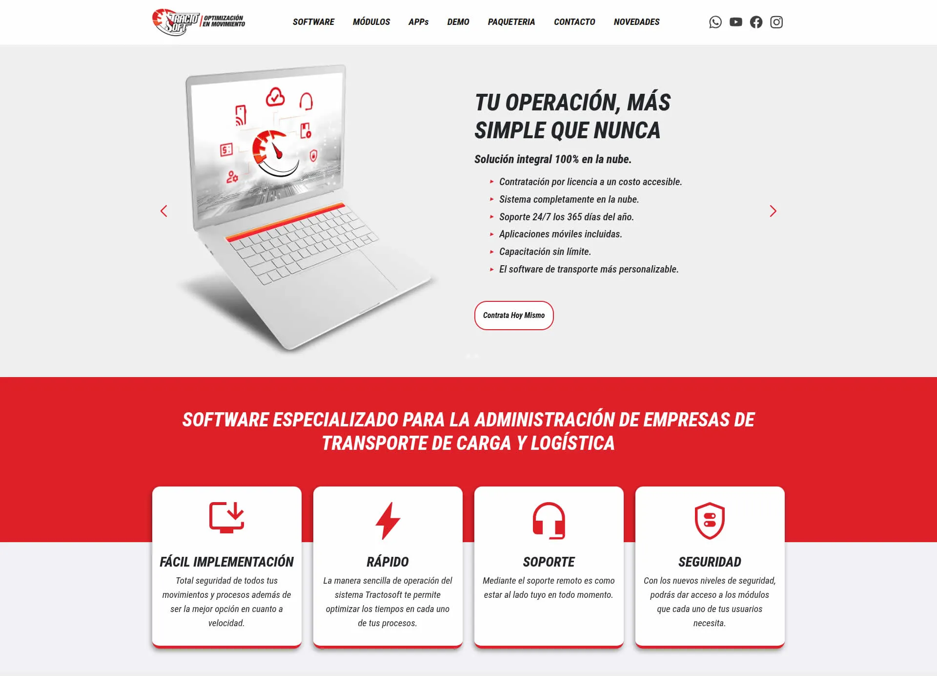 Tractosoft