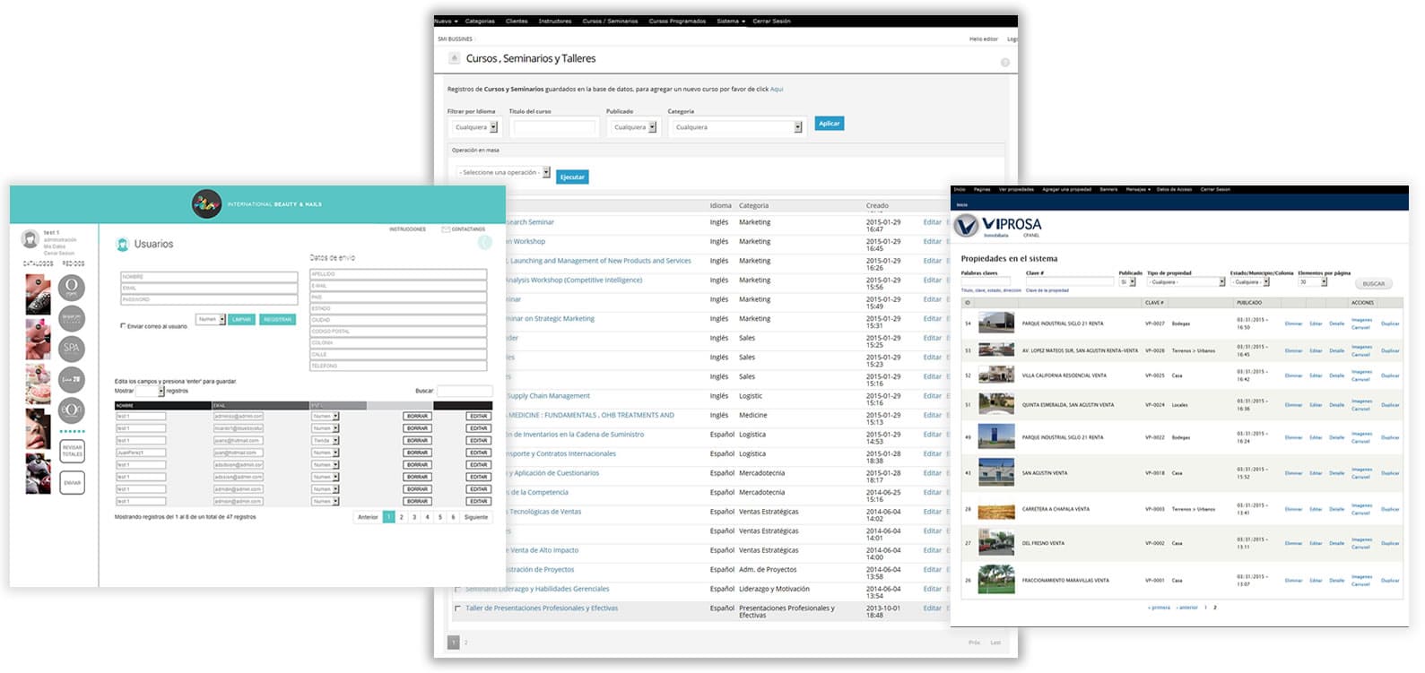 Aplicación web a medida para automatizar procesos internos